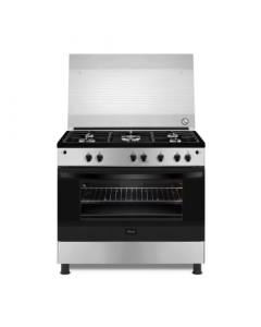 Gibson Gas Oven, 5 Burners, 60x90, Full Safety - Steel - GCG91226XA