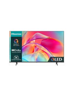 Hisense 50-inch QLED 4K UHD TV, VIDAA Smart TV, Black, Model 50E7KQ