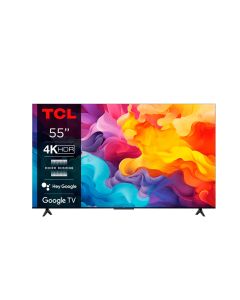 TCL 55-inch Screen, Google TV Operating System, 4K Resolution, 55V6B