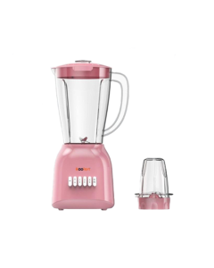 Koolen Electric Blender 2 in 1 - 400 Watt - 6 Speeds - Pink - 801107011