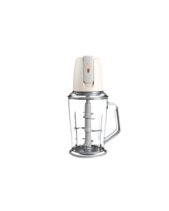 koolen Vegetable And Meat Chopper 400 Watt, 2 Liter White - 801109015