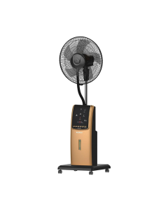 Koolen Stand Fan, 100W, 5 Blades, Remote Control, 3.1 Liter Water Tank, Gold - 807100008