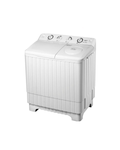 Crafft Twin Tub Washing Machine 10 kg, White - CTT1B10W