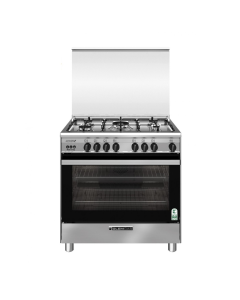 Glem Gas Oven 50*80 Full Safety Steel 5 Burners Gas 