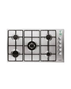 Glem Gas Built in Gas Oven, 5 Burner, 90 cm, Electronic Ignition, Steel - P9LV5I
