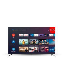 Dansat 55-Inch Screen, Android 13 Operating System, 4K Resolution, With Wall Mount - DTD55BU/A13