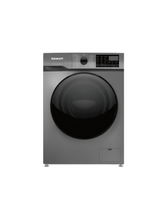 Admiral 10 kg Front Load Automatic Washing Machine, 75% Drying, Inverter, Silver - ADFW1014YUSCQ