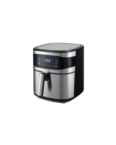 Dots Air Fryer, 1600 Watt - 6.5 L Silver/Black - CFA1016D6