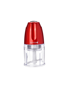 Dots Double Blades Electric Chopper, 300W, Red - Cp-085