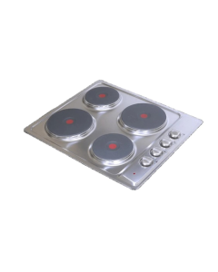 Kitchen Line Surface 4 Burners 60 cm Electric Italian Steel Stone E4010