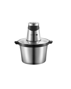 Dots Vegetable Chopper 800W, 6L, 3 Different Complete Settings, Steel - FCU1030SS