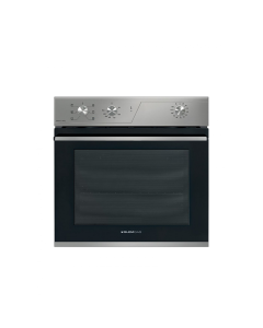Glem built-in oven - electric (60) cm, (64) liters, (6) functions - steel
