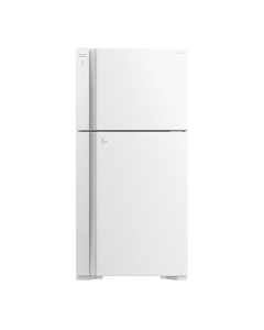  Hitachi 18 Cu Ft Refrigerator, HRTN8565DFTWHSA, White.