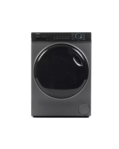 Haier Front Load Washer 8 kg, Inverter, 14 Programs,Silver - HW80-BP14939S6