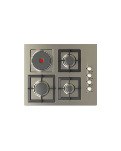 Kitchen Line 60*60 Italian gas hob, 3 gas burners + 1 electric burner
