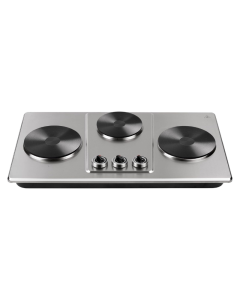 Koolen Electric Cooker, 2800W, 3 Burners, Silver 816105006