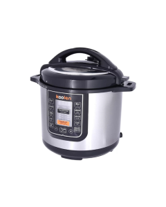 Koolen Electric Pressure Cooker 1600W, 10L Capacity, 8 Functions - Silver 816106004
