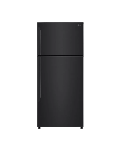 LG 2-Door Refrigerator, Top Freezer, Inverter, Multi Air Flow, 18 Cu. Ft, 509 L, Black - LT19CBBMIN