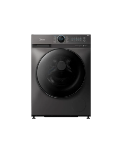Midea 8 kg Front Load Automatic Washing Machine, Steam Care, Inverter, Titanium - MF200W80W1TSA