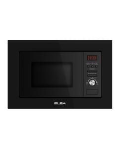Bulm Microwave Built-In With Grill Red Led Digital Display 23L Black - NERO23