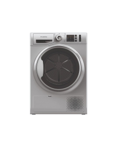 Ariston Front Load Dryer 8kg, 15 Programs with Condenser, Silver, NTSCM108BS60HZ